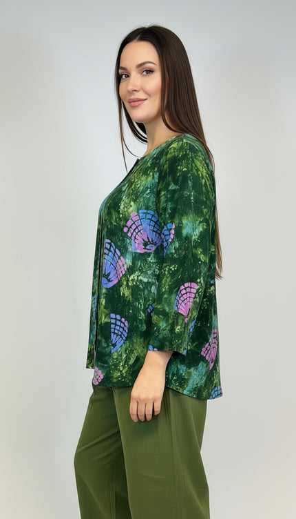 Normal Crazy Top New Moza Print