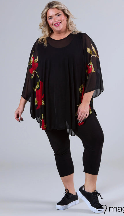 Magna Poncho M-04 Print