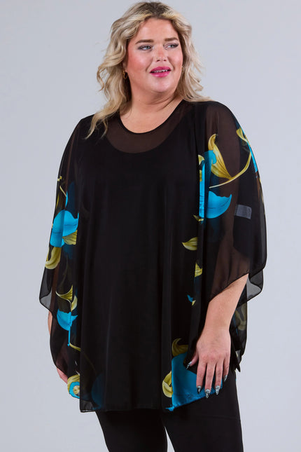 Magna Poncho M-04 Print