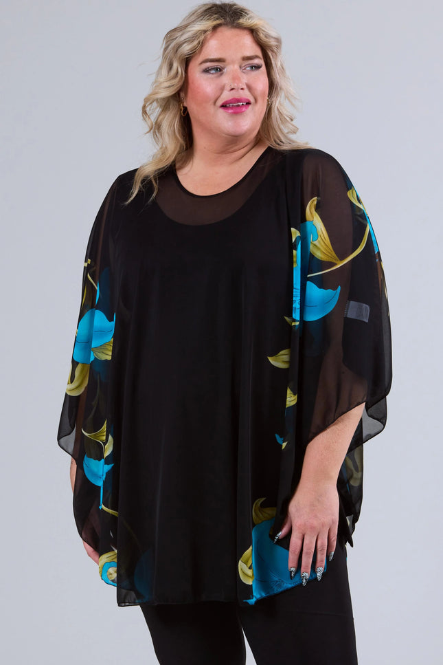 Magna Poncho M-04 Print