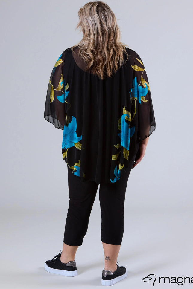 Magna Poncho M-04 Print