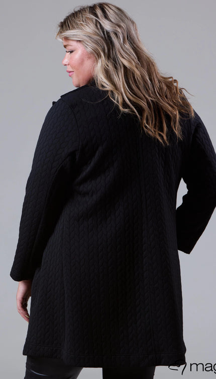 Magna Blazer Kort N-2401 Zwart