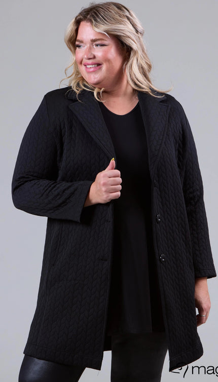 Magna Blazer Kort N-2401 Zwart