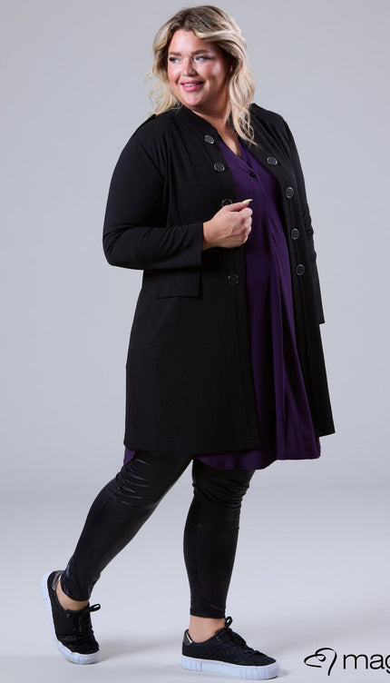 Magna Basic Vest N-8005 Zwart