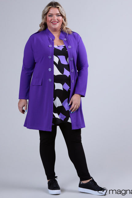 Magna Basic Vest N-8005 Paars