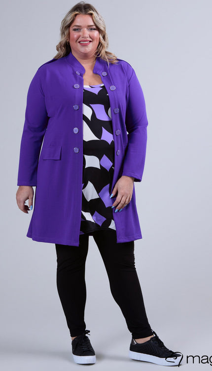 Magna Basic Vest N-8005 Paars