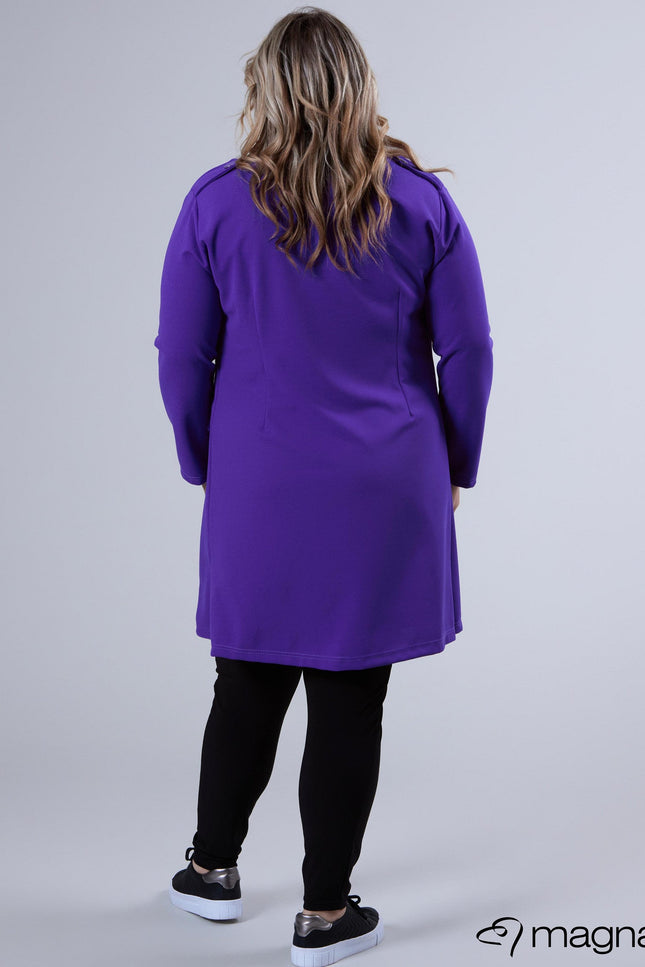 Magna Basic Vest N-8005 Paars