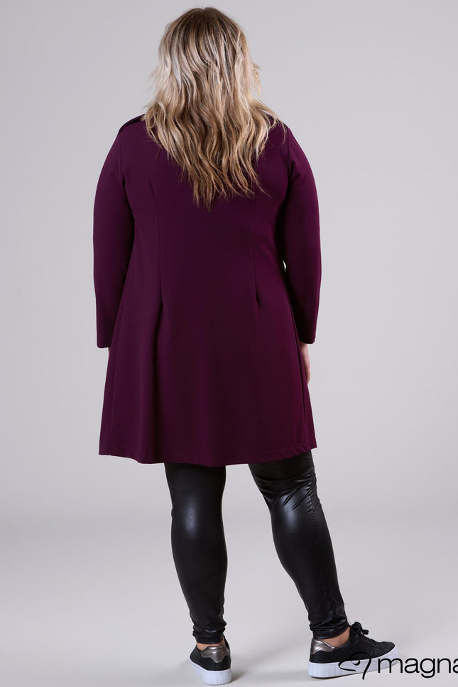 Magna Basic Vest N-8005 Plum Paars