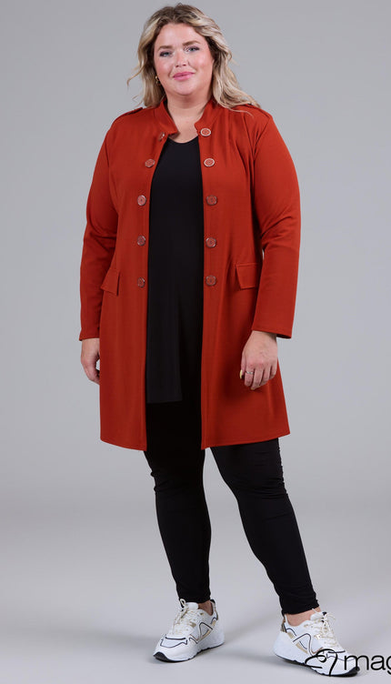 Magna Basic Vest N-8005 Brick Oranje