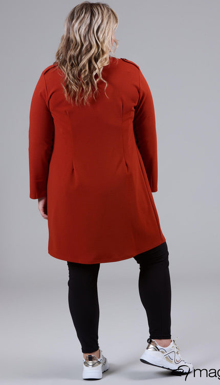 Magna Basic Vest N-8005 Brick Oranje