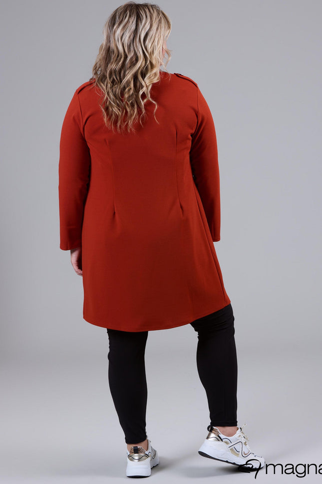 Magna Basic Vest N-8005 Brick Oranje