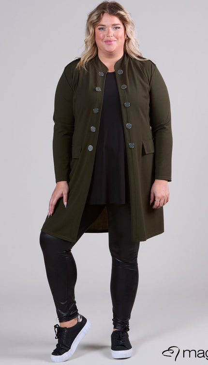 Magna Basic Vest N-8005 Olijf Groen