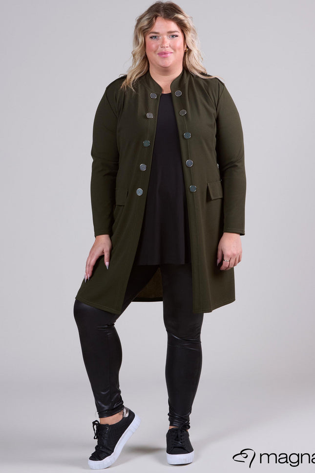 Magna Basic Vest N-8005 Olijf Groen