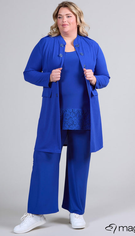 Magna Basic Vest N-8005 Royaal Blauw