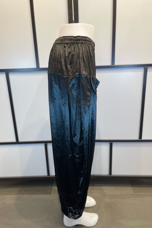 Normal Crazy Pants Sindy Extra Lang Satijn Zwart