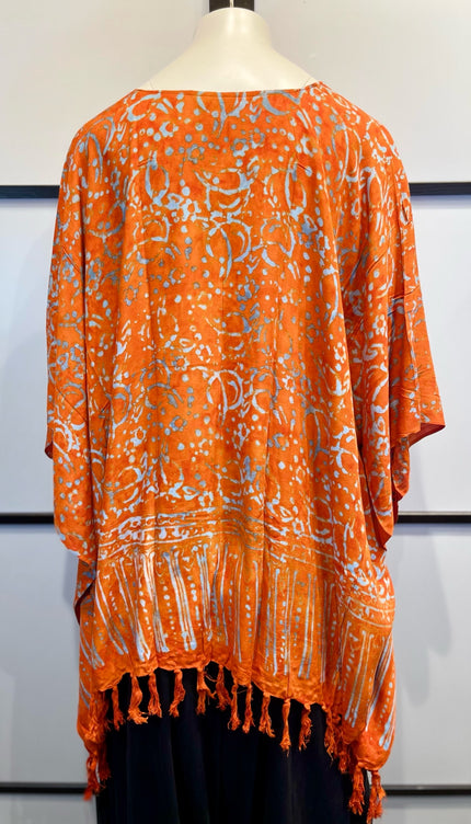 Normal Crazy Poncho Print