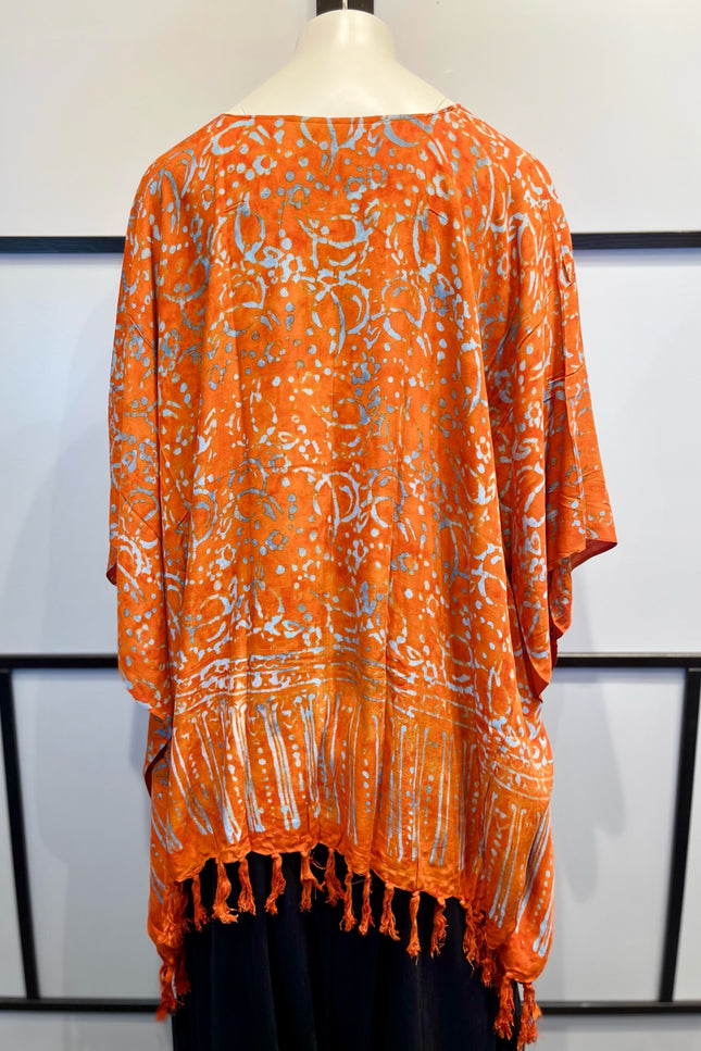 Normal Crazy Poncho Print