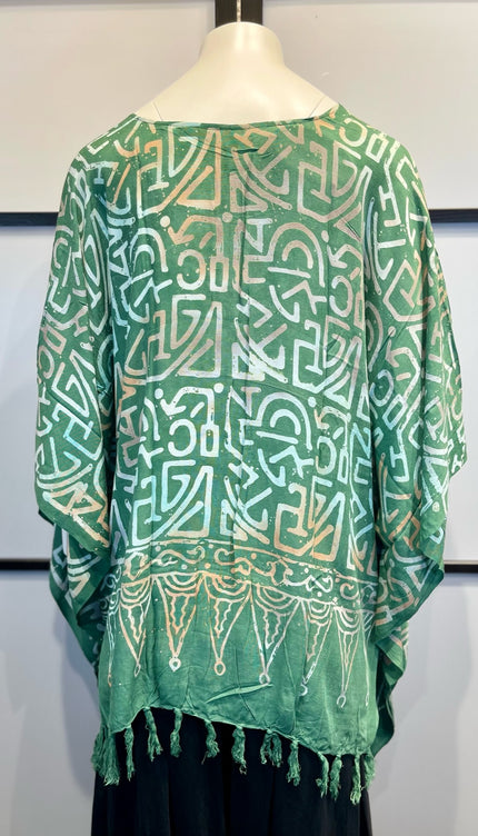 Normal Crazy Poncho Print