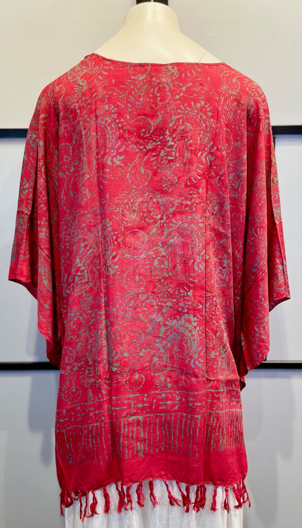 Normal Crazy Poncho Print