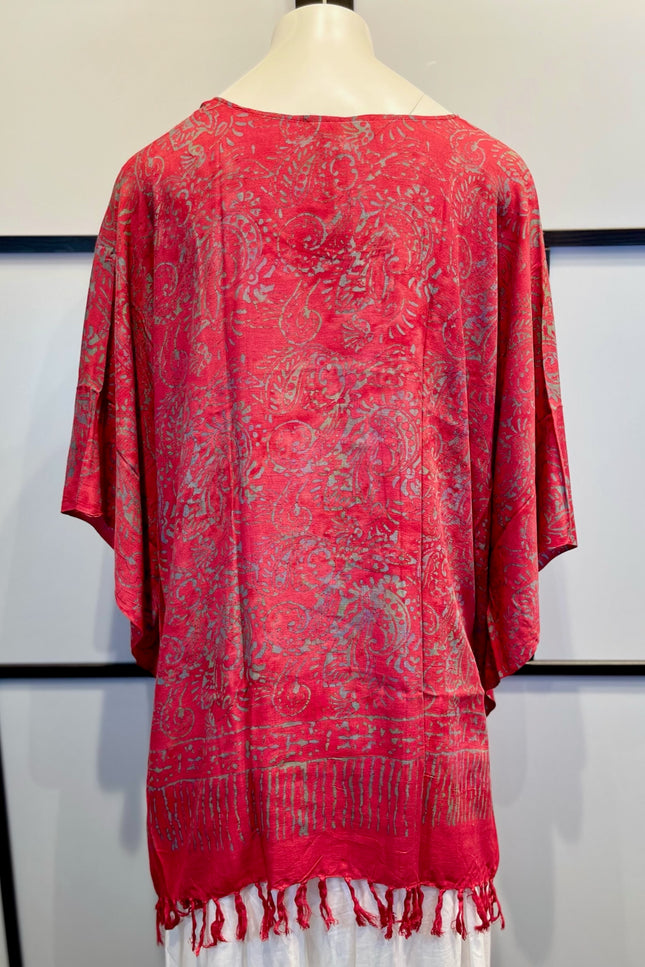 Normal Crazy Poncho Print