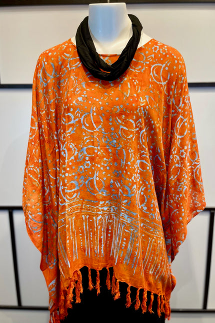 Normal Crazy Poncho Print