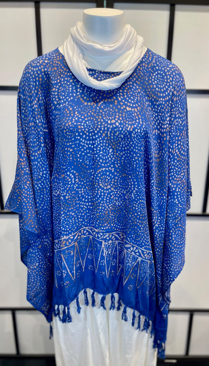 Normal Crazy Poncho Print