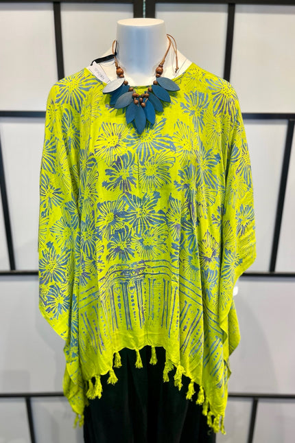 Normal Crazy Poncho Print