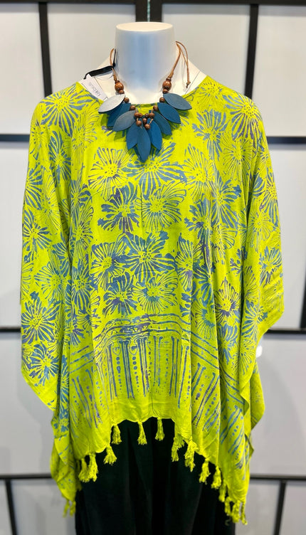 Normal Crazy Poncho Print