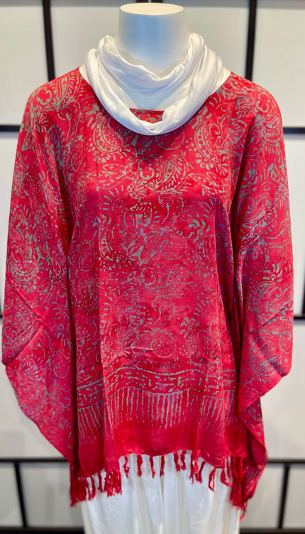 Normal Crazy Poncho Print