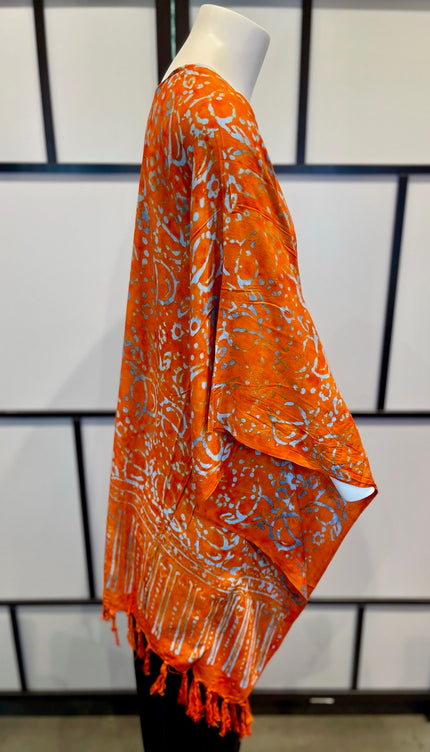 Normal Crazy Poncho Print