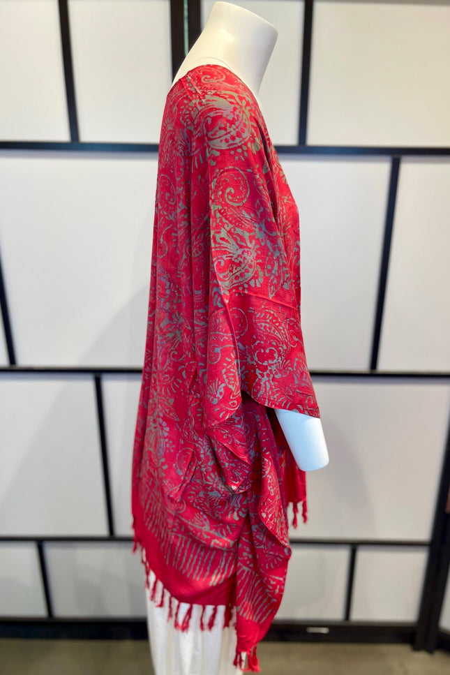 Normal Crazy Poncho Print