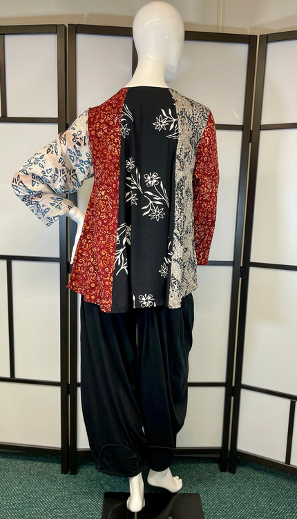 Normal Crazy Top New Moza Long Sleeve Print