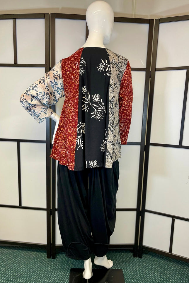 Normal Crazy Top New Moza Long Sleeve Print
