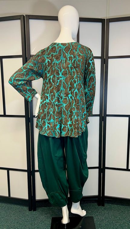 Normal Crazy Top New Moza Long Sleeve Print