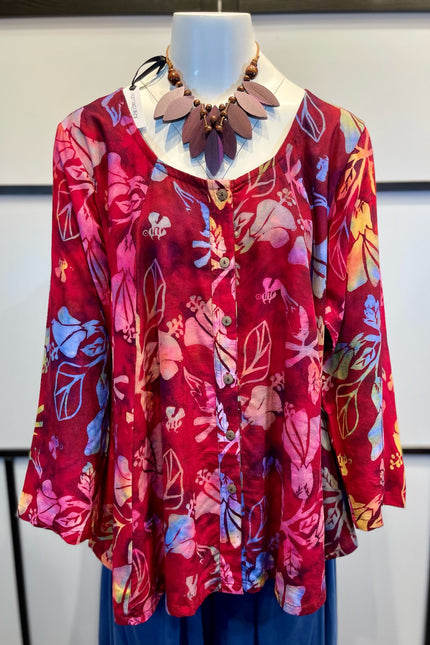 Normal Crazy Top New Moza Print