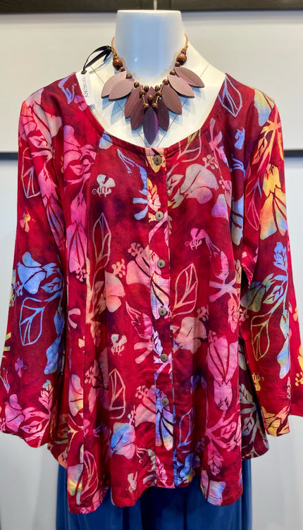 Normal Crazy Top New Moza Print