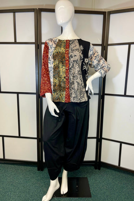 Normal Crazy Top New Moza Long Sleeve Print