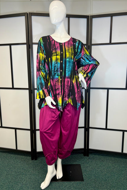 Normal Crazy Top New Moza Long Sleeve Print