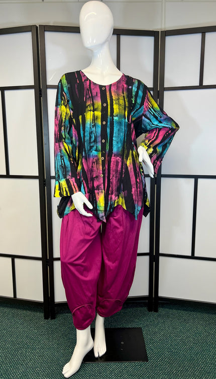 Normal Crazy Top New Moza Long Sleeve Print