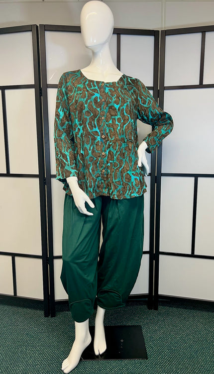 Normal Crazy Top New Moza Long Sleeve Print