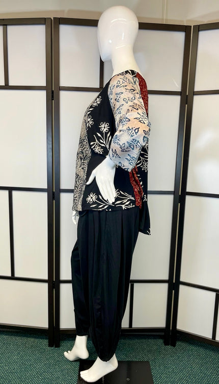 Normal Crazy Top New Moza Long Sleeve Print