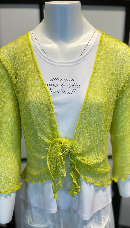 Normal Crazy Vest Ikat Geel