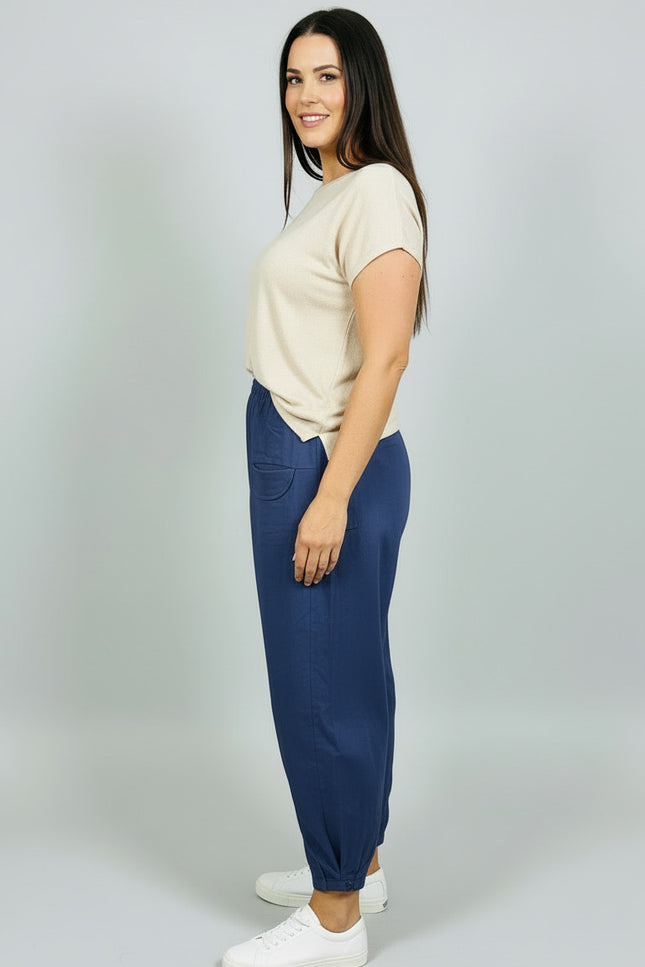 Normal Crazy Pants Sindy Extra Lang Donker Blauw