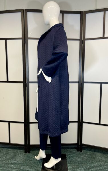 Magna Blazer Lang N-2101 Navy Blauw