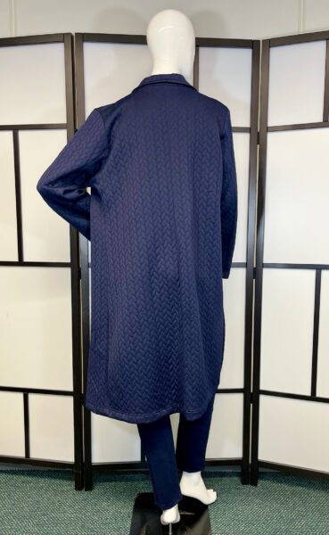 Magna Blazer Lang N-2101 Navy Blauw