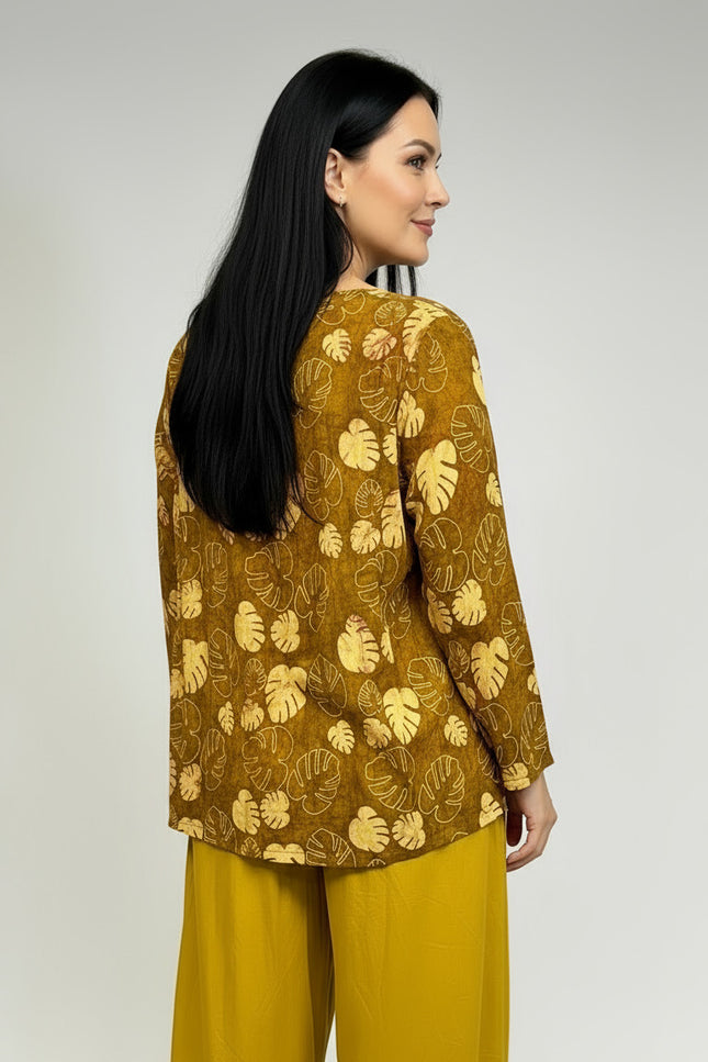 Normal Crazy Top New Moza Long Sleeve Print