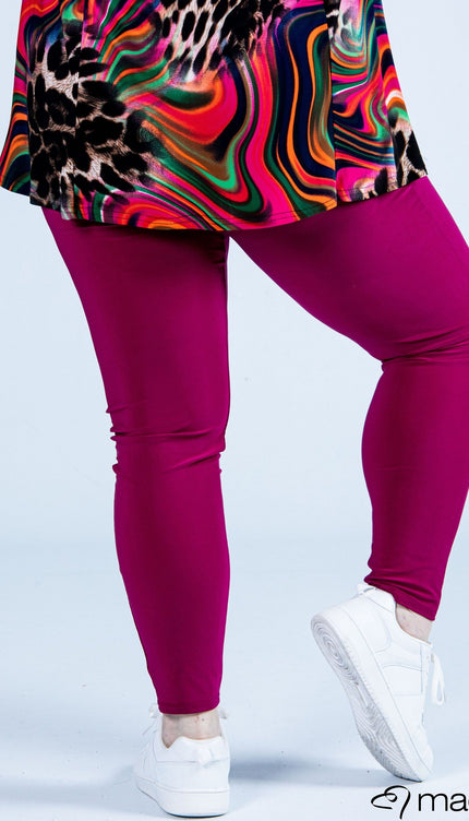 Magna Basic Legging F-23 Magenta Roze
