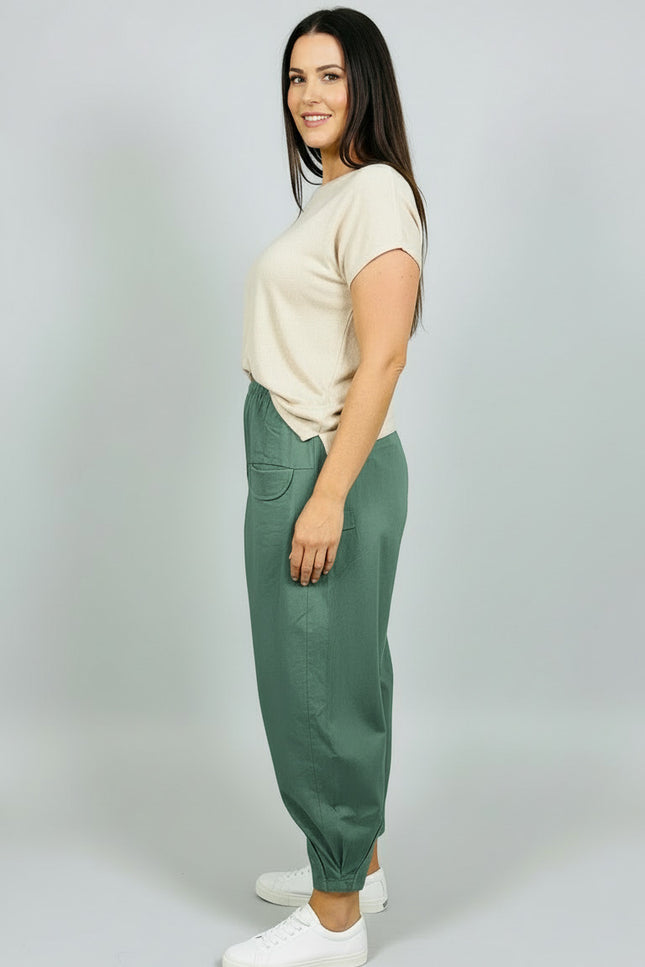 Normal Crazy Pants Sindy Extra Lang Donker Groen