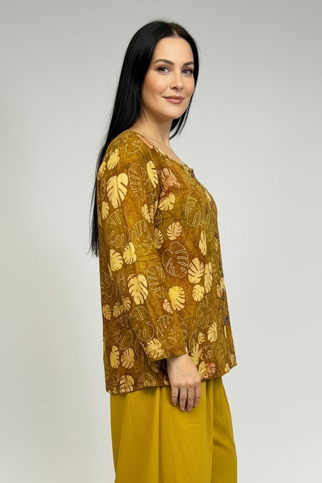 Normal Crazy Top New Moza Long Sleeve Print