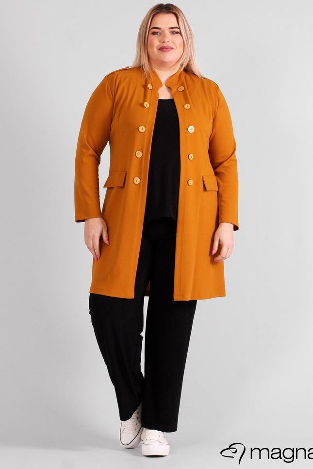 Magna Basic Vest N-8005 Mosterd Geel